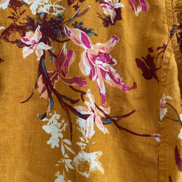 BP Floral Print Sleeveless Shirt Sz XS - Picture 2 of 7